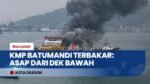 Penumpang Ceritakan Detik-Detik KMP Batumandi Terbakar di Pelabuhan Merak Cilegon