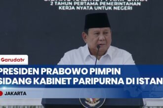 Presiden Prabowo Pimpin Sidang Kabinet Paripurna, Evaluasi 2 Tahun Pemerintahan Prabowo-Gibran