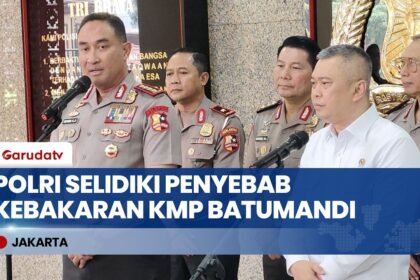 Polri Selidiki Penyebab Kebakaran KMP Batumandi, Kapolri Terjunkan Korpolairud Baharkam Polri