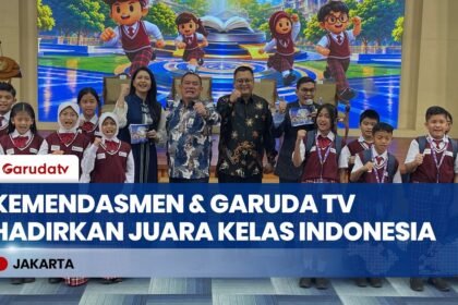 Kemendasmen & Garuda TV Hadirkan Juara Kelas Indonesia, Wadah Pelajar Tunjukkan Prestasi
