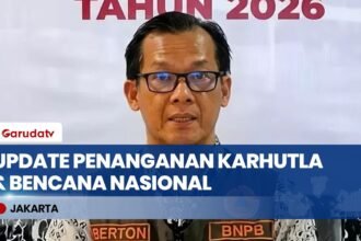 Update Karhutla & Bencana Nasional 2026, BNPB Intensifkan Pemadaman di Gunung Sumbing Wonosobo