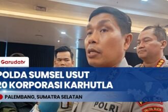 Polda Sumsel Usut 20 Korporasi Terkait Karhutla, 51 Orang Ditetapkan Sebagai Tersangka Perorangan