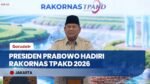 Hadiri Rakornas TPAKD 2026, Presiden Prabowo Serahkan Kredit & Pembiayaan Rp53,15 Triliun