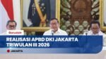 Pemprov DKI Jakarta Paparkan Realisasi APBD Triwulan III 2026, Ekonomi Jakarta Tumbuh 5,52 Persen