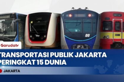 Penumpang Transportasi Publik Jakarta Naik 10,8 Persen dan Tembus Peringkat 15 Dunia