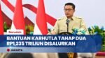 Bantuan Tahap Kedua Karhutla Rp1,235 Triliun Disalurkan untuk 7 Provinsi Terdampak