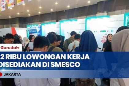 Ribuan Pencari Kerja Padati Job Fair SMESCO Jakarta, 12 Ribu Lowongan Kerja Disediakan