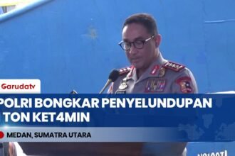 Drama di Laut Andaman, Polri Bongkar Penyelundupan 1,16 Ton Ket*min Senilai Rp1,85 Triliun