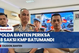 Polda Banten Periksa 18 Saksi Terkait Kebakaran Hingga Tenggelamnya KMP Batumandi