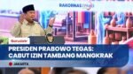 Konsesi Tambang Mangkrak 28 Tahun, Prabowo: Tak Ada Aktivitas 2 Tahun, Cabut!