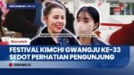 Kelezatan Kuliner Korea, Festival Kimchi Gwangju Ke-33 Sedot Perhatian Pengunjung