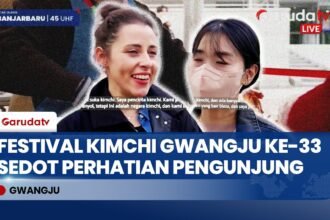Kelezatan Kuliner Korea, Festival Kimchi Gwangju Ke-33 Sedot Perhatian Pengunjung