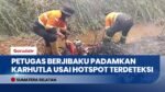Ratusan Titik Panas Terdeteksi di Banyuasin, Petugas Berjibaku Tangani Karhutla