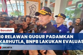 Kepala BNPB Letjen TNI Kristomei Sianturi Pastikan Evaluasi Menyeluruh Usai Petugas Gugur