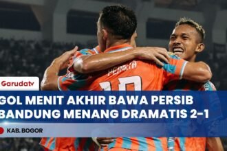 Persib Bandung Bekuk Garudayaksa FC 2-1, Gol Menit Akhir Adam Alis Jadi Penentu