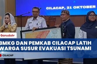 BMKG Gelar Sekolah Lapang Gempa & Tsunami di Cilacap, Perkuat Kesiapsiagaan Warga Hadapi Bencana