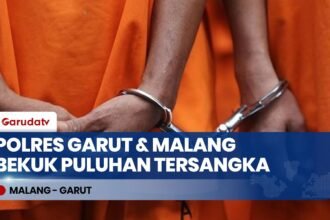 Pengungkapan Sejumlah Kasus oleh Polri: Polres Garut & Polresta Malang Kota Bekuk Puluhan Tersangka