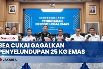 Bea Cukai Gagalkan Penyelundupan 25 Kg Emas Ilegal Senilai Rp61 M di Sejumlah Bandara Internasional