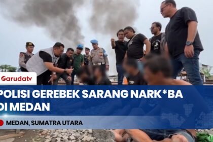 Polisi Gerebek Sarang Nark*ba di Medan, Polda Sumut Sita 24 Kg S*bu & 76 Kg G*nja dari 605 Lokasi