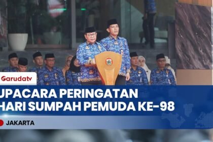 Upacara Peringatan Hari Sumpah Pemuda ke-98 Digelar di Museum Sumpah Pemuda Jakarta Pusat