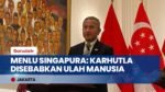 Menlu Singapura Sebut Karhutla Dipicu Ulah Manusia & Apresiasi Ketegasan Presiden Prabowo
