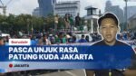 LIVE REPORT: Situasi Terkini Patung Kuda Pasca Unras, Arus Lalu Lintas Berangsur Normal