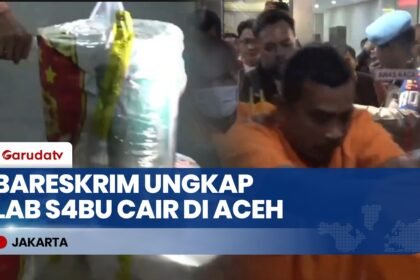 Bareskrim Polri Ungkap Laboratorium Gelap S*bu Cair Jadi Kristal di Pidie Jaya Aceh