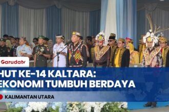 HUT ke-14 Kaltara: Gubernur Zainal A. Paliwang Dorong Pertumbuhan Ekonomi hingga Perbatasan
