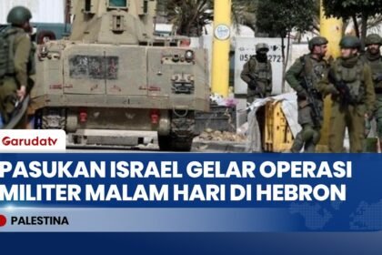 Pasukan Israel Serbu Permukiman Palestina di Hebron, 19 Warga Ditangkap