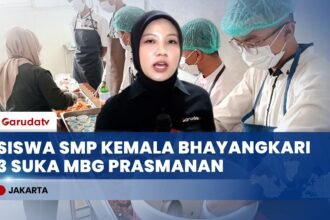 Uji Coba MBG Prasmanan di SMP Kemala Bhayangkari 3 Berlangsung 4 Minggu