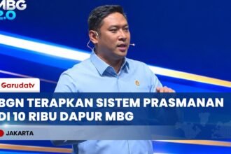 Badan Gizi Nasional Targetkan 10 Ribu Dapur MBG Pakai Sistem Prasmanan Akhir 2026
