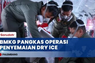 Karhutla Mereda dan ISPU Membaik, BMKG Kurangi Penyemaian Dry Ice di Palembang