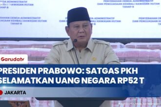 Prabowo Apresiasi Satgas PKH: Selamatkan Rp52 Triliun Uang Negara Dalam Dua Tahun