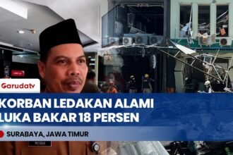 Korban Ledakan Ruko San Antonio Surabaya Alami Luka Bakar Hingga 18 Persen, 2 Dirawat di ICU