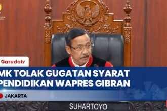 Tok! MK Tolak Gugatan Ijazah Wapres Gibran, Relawan sebut Bermotif Politik