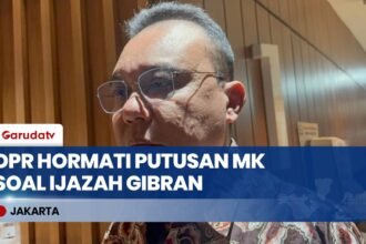 DPR Hormati Putusan MK Tolak Sengketa Ijazah Wapres Gibran, Dasco Buka Suara