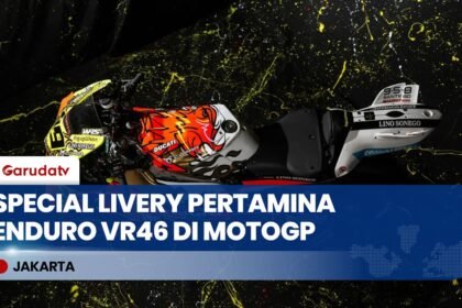 Livery Spesial "Garuda" Pertamina Enduro VR46 Siap Mengudara di MotoGP Mandalika 2026