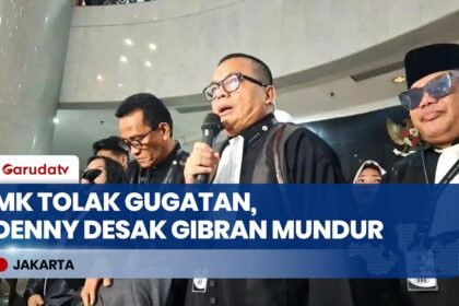 Gugatan Ijazah Gibran Tidak Diterima MK, Denny Indrayana Desak Wapres Mundur