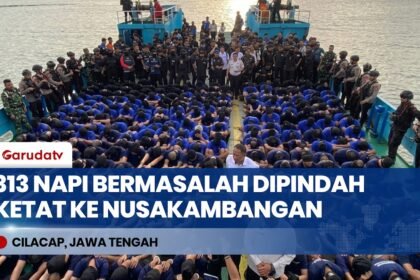 Imbas Pesta Narkoba di Depok! 313 Narapidana Bermasalah Dipindah Ketat ke Nusakambangan