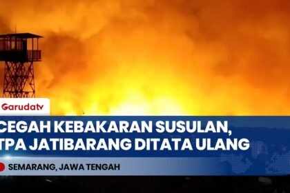 Pasca-Kebakaran 10 Hektar! Pemkot Semarang Siapkan Penataan Ulang TPA Jatibarang