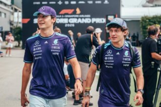 Upgrade Mercedes Bermasalah, Kimi Antonelli Kedodoran di Kualifikasi Sprint F1 GP Singapura