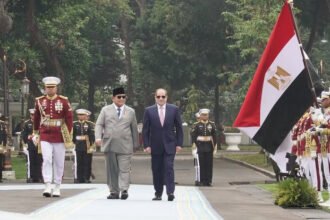 Prabowo Subianto menegaskan dukungan Indonesia terhadap upaya Mesir mengamankan hak atas air Sungai Nil dalam pertemuan bersama Abdel Fattah El-Sisi di Jakarta.