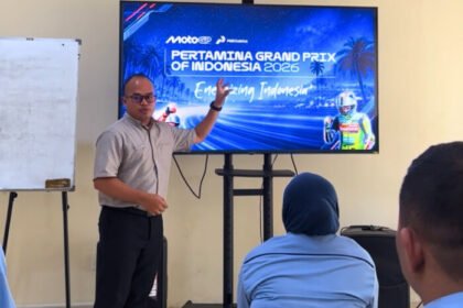 Patra Jasa mengerahkan personel terlatih untuk mendukung layanan hospitality di Pertamina Camping Ground selama Pertamina Grand Prix of Indonesia 2026 di Mandalika.