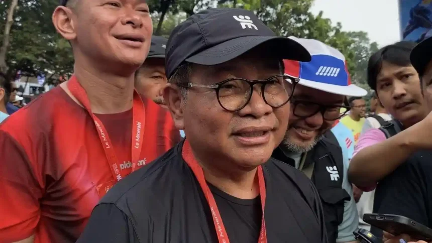 Kata Gubernur Pramono Ikut Kategori 10K Jakarta Running Festival 2026: "Jujur Udah Engap-engapan"