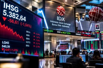 IHSG terkoreksi ke 5.382,64 pada awal perdagangan 26 Oktober 2026 setelah menguat pada akhir pekan, sementara investor mencermati arus modal asing, harga minyak, rupiah, dan agenda bank sentral global.