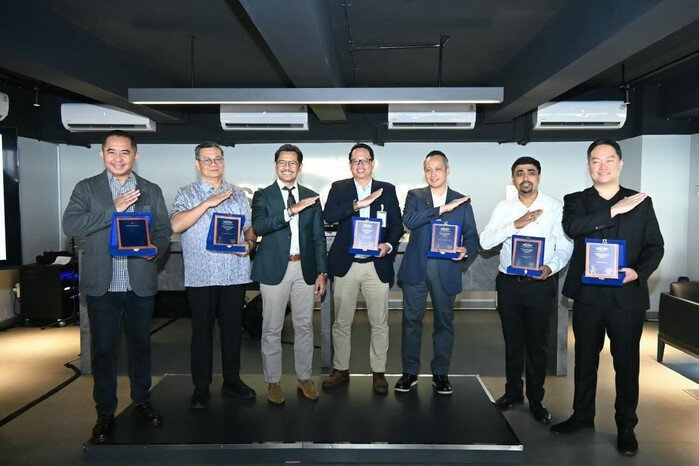 Jasa Raharja menerima INACA Strategic Partnership Award atas kontribusinya dalam mendukung ekosistem penerbangan nasional dan perlindungan penumpang.