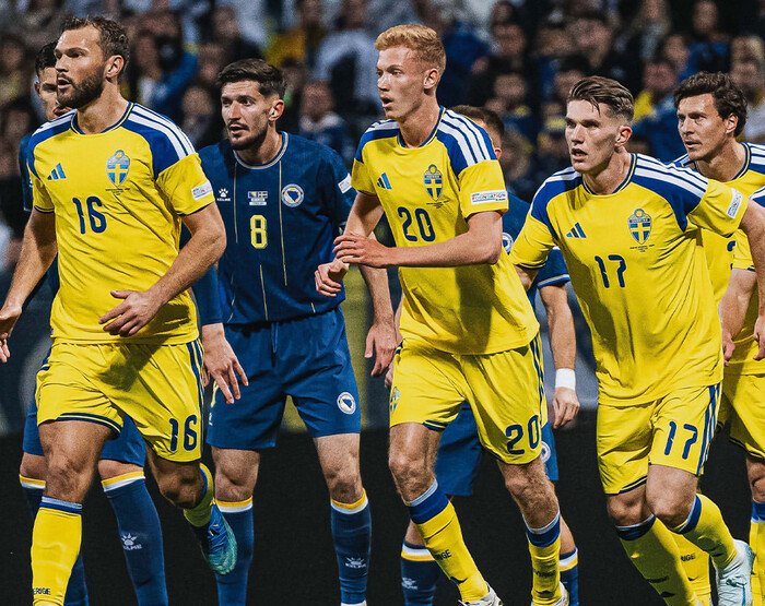 Viktor Gyokeres mencetak gol sekaligus rekor baru Nations League, tetapi kecewa setelah Swedia ditahan Bosnia 1-1.
