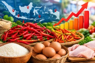 Kenaikan IPH terjadi di 290 kabupaten/kota pada awal Oktober 2026, sementara cabai merah, cabai rawit, dan sejumlah bahan pangan menjadi penyumbang tekanan harga.