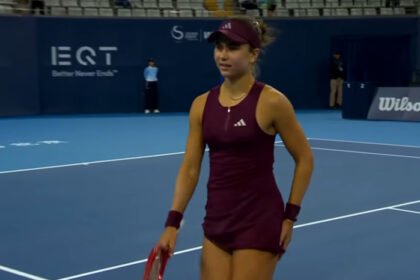 Iva Jovic mengalahkan Harriet Dart 2-6, 6-3, 6-3 setelah bangkit dari kekalahan set pertama dalam pertandingan hampir tiga jam.