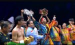 Keponakan Daud Yordan, Leonardo Yordan, mengalahkan petinju Thailand Chakkit Ratchakhot melalui KO ronde ketiga dalam ajang Back to Champion 2026 di Pontianak, Sabtu (10/10/2026).